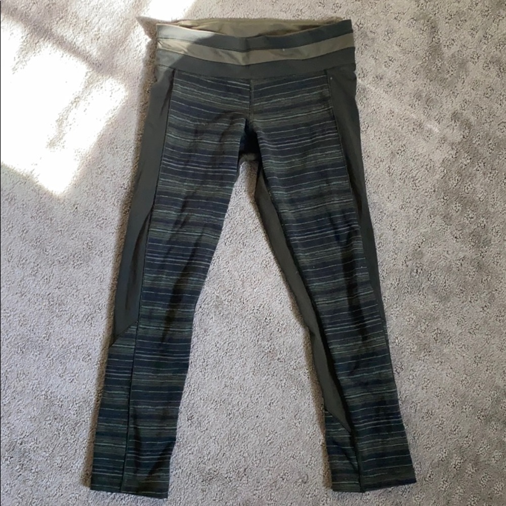 Lululemon army green leggings